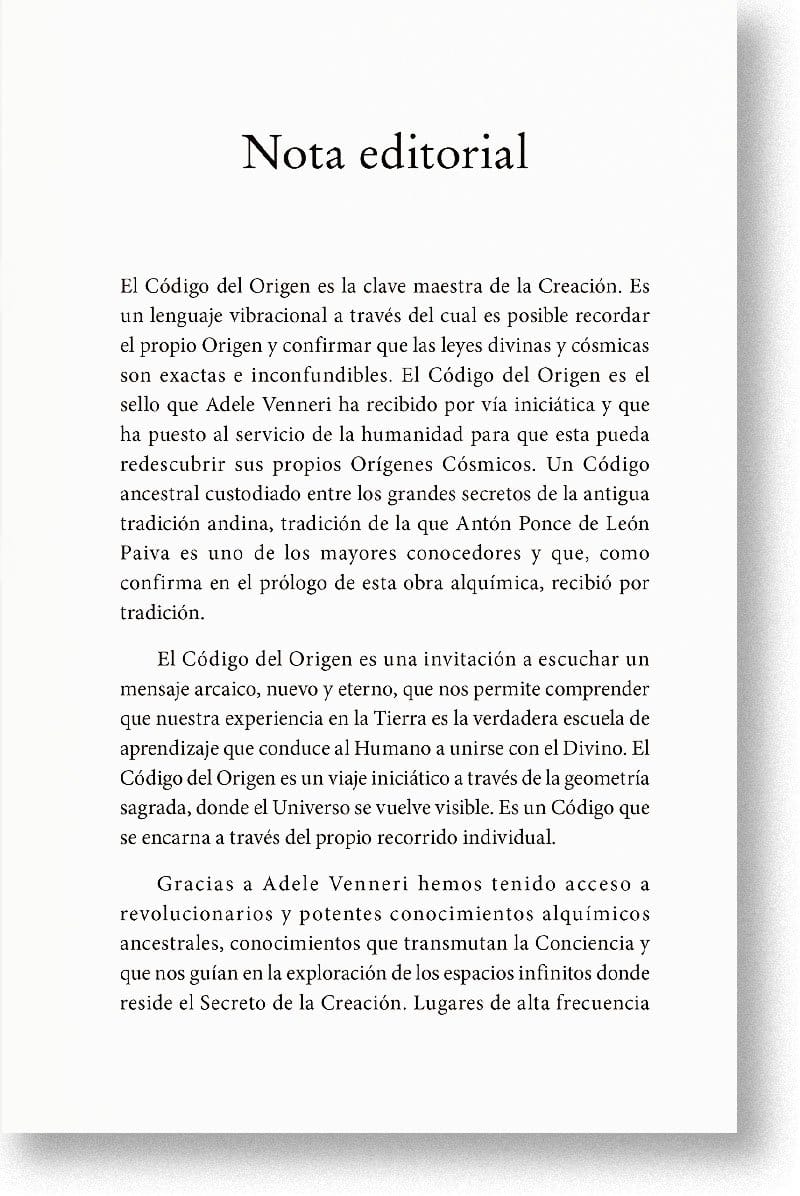 El Código del Origen