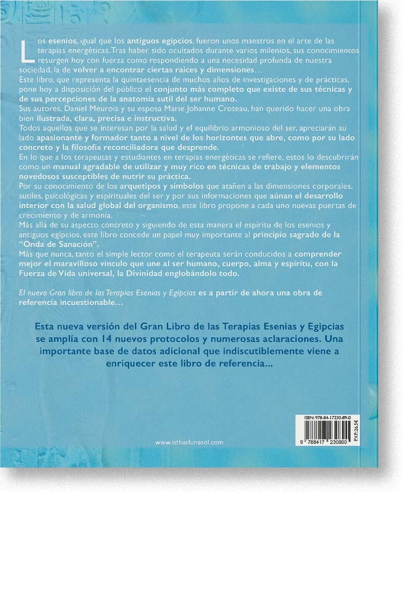 El Nuevo Gran Libro de las Terapias Esenias y Egipcias.