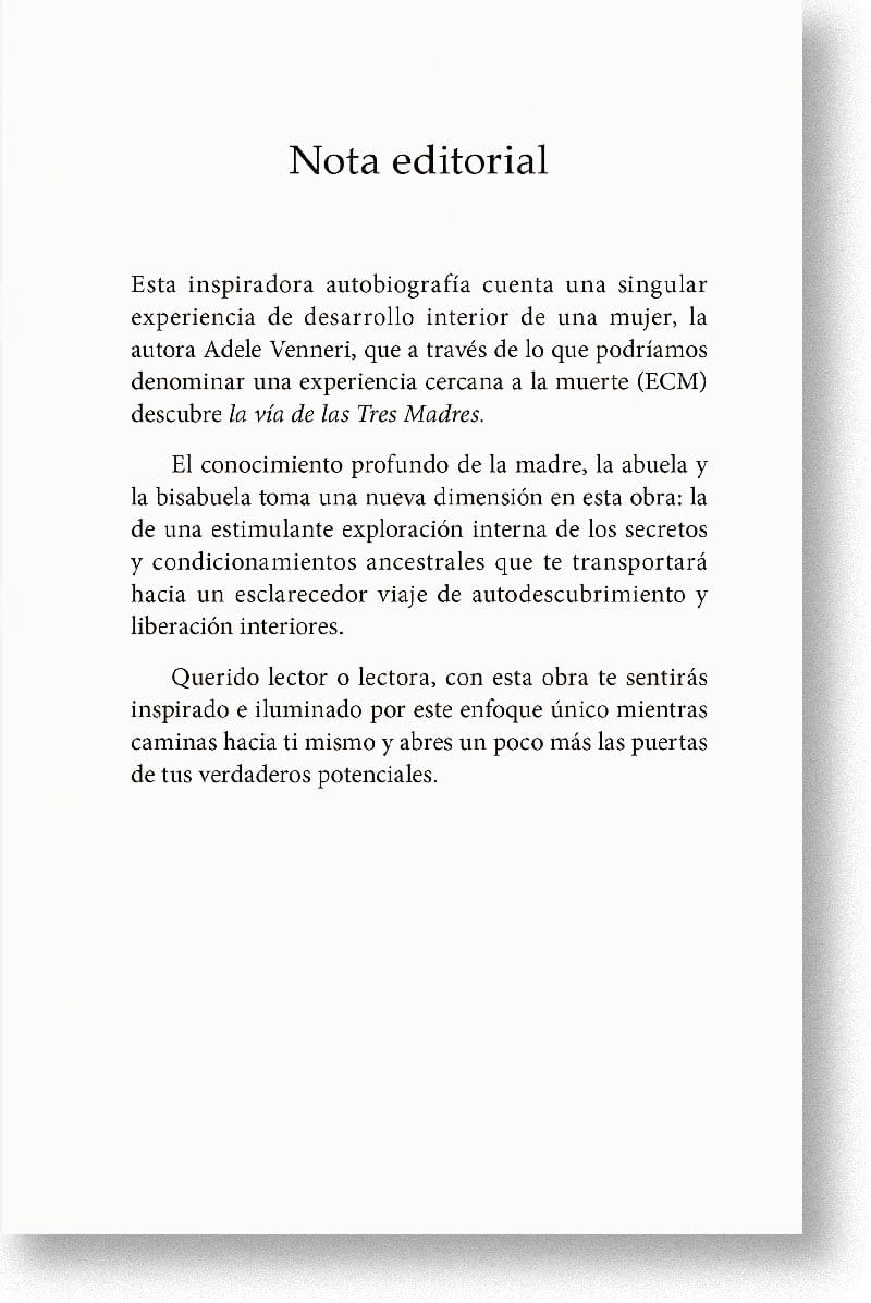 El primer método práctico de autoconocimiento basado en la observación del linaje femenino: madre, abuela y bisabuela.