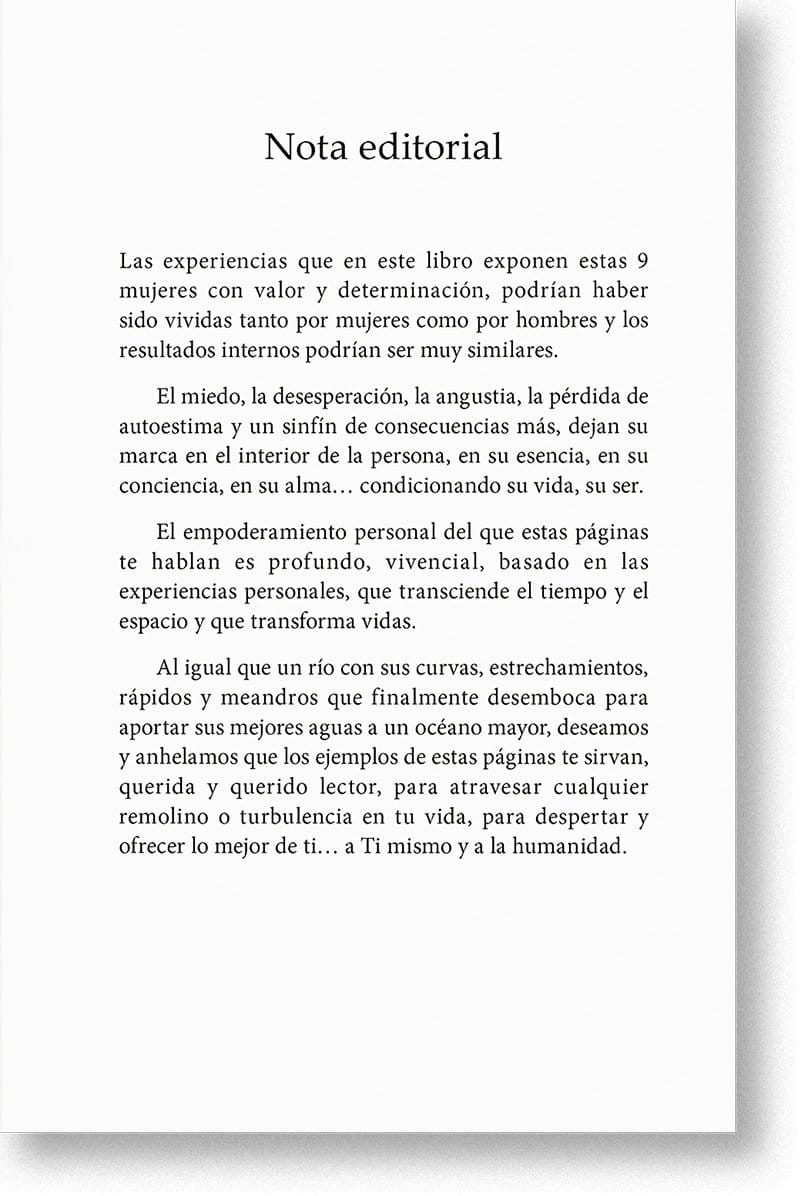 La magia de empoderarte. Este libro ofrece al lector una ayuda para empoderarse en los momentos en los que más podría necesitarlo. 9 experiencias para superar la violencia de género, el abuso sexual en la infancia, la enfermedad o la pérdida de un hijo